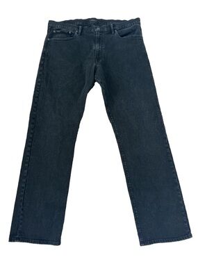 Polo Ralph Lauren Men's The Classic Fit Straight Black Jeans Preppy Size 36x32